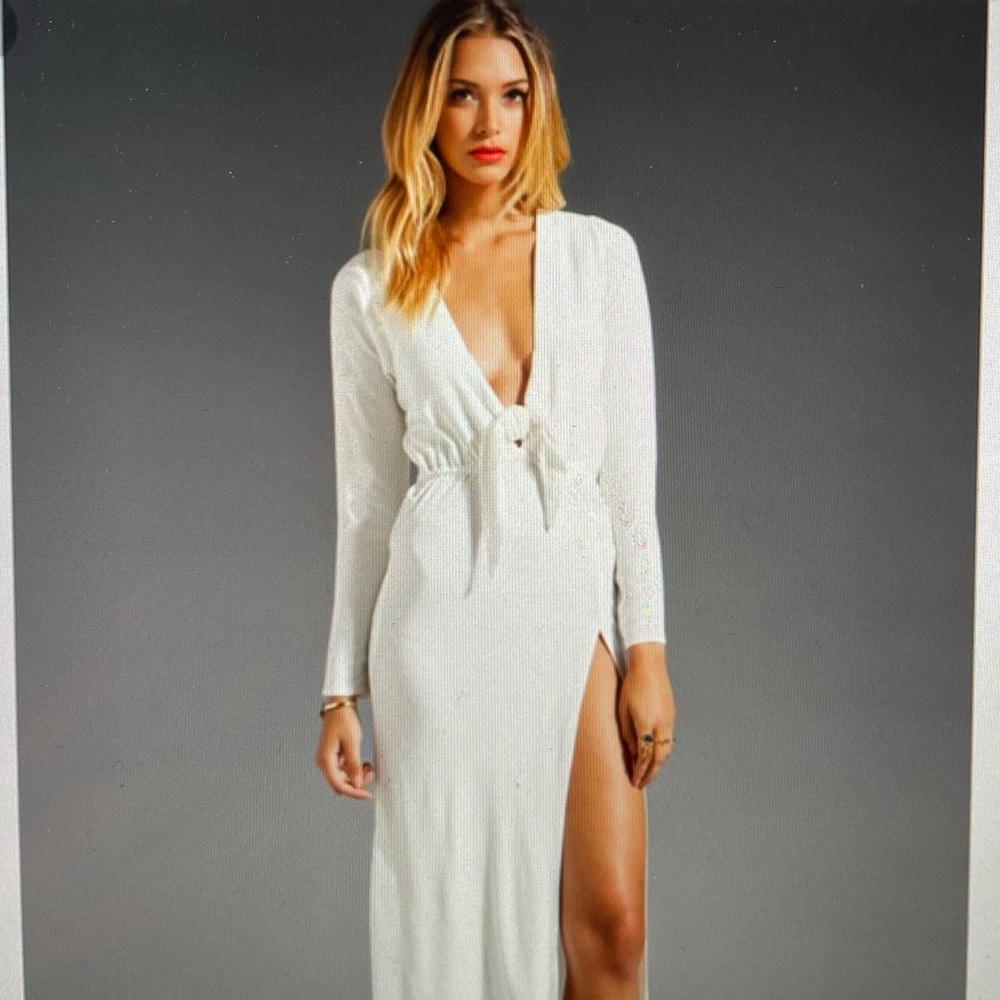 Stone Cold Fox White Maxi Dress size 2